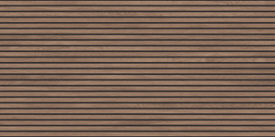 Керамогранит Laparet Wood Canarium Wenge Stripes structure matt carving рект. (60х120)